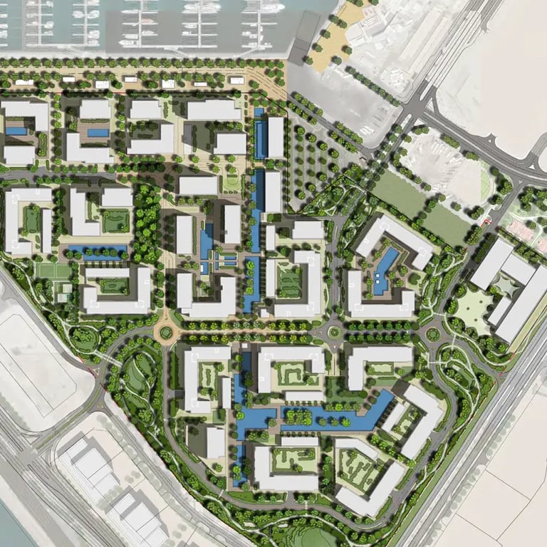 Emaar Seascape location image