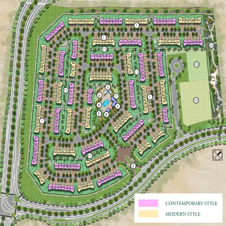 Emaar Expo Golf Villas Phase 5 location image