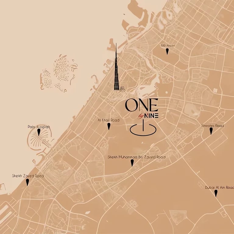 ONE By NINE location image