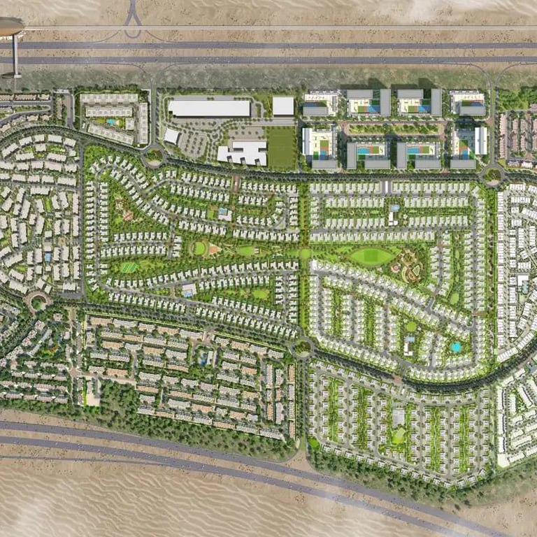 Emaar Raya Townhouses location image