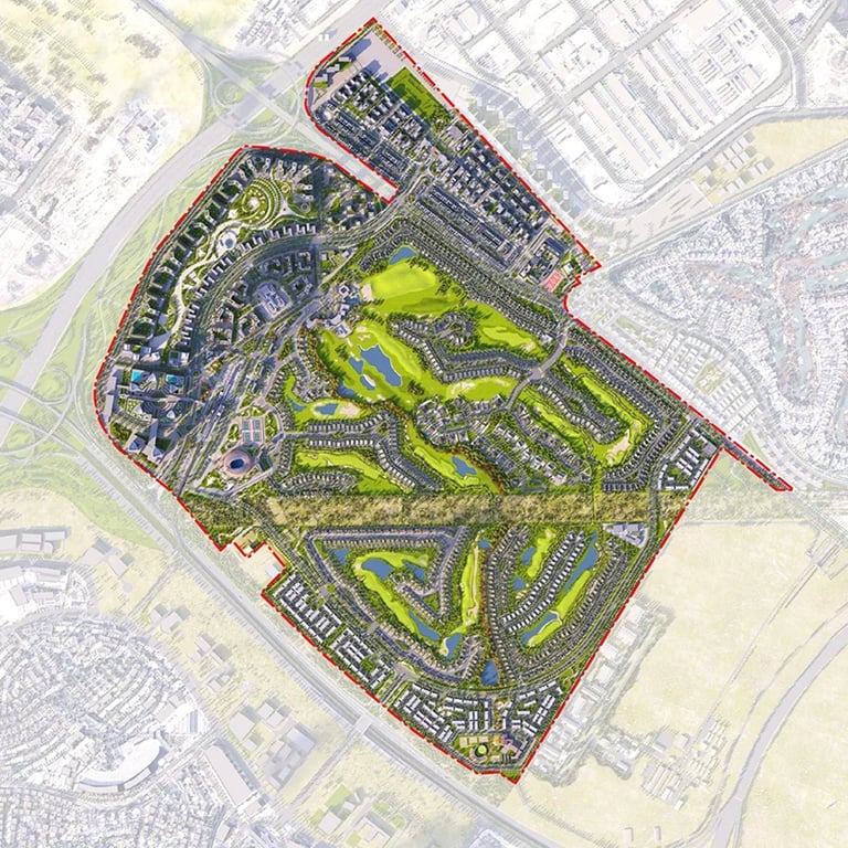 Jumeirah Golf Estates The Next Chapter location image