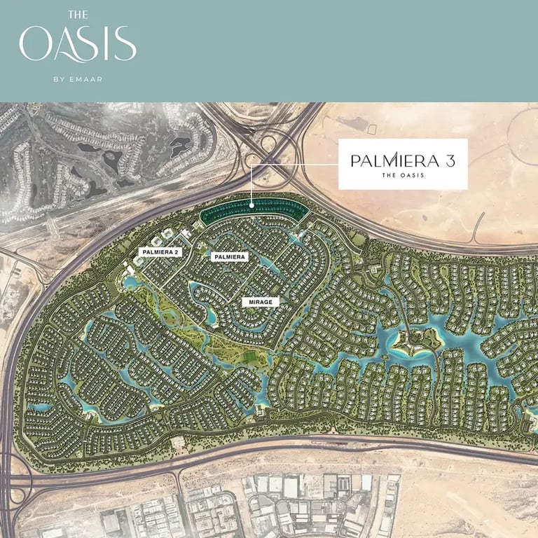 Emaar Palmiera 3 location image