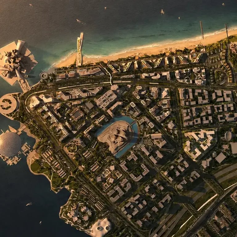 Sei Saadiyat by Aldar location image