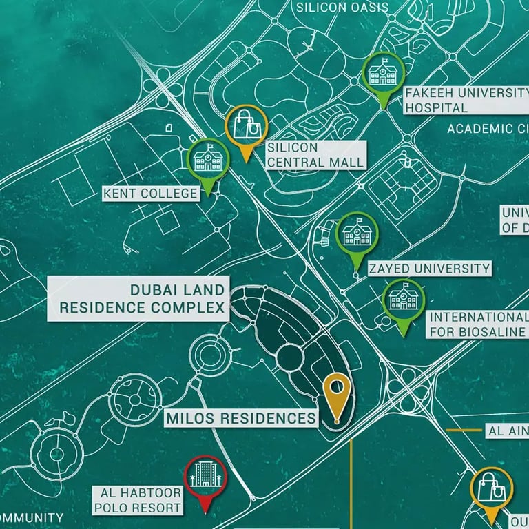 Deca Milos Residences location image