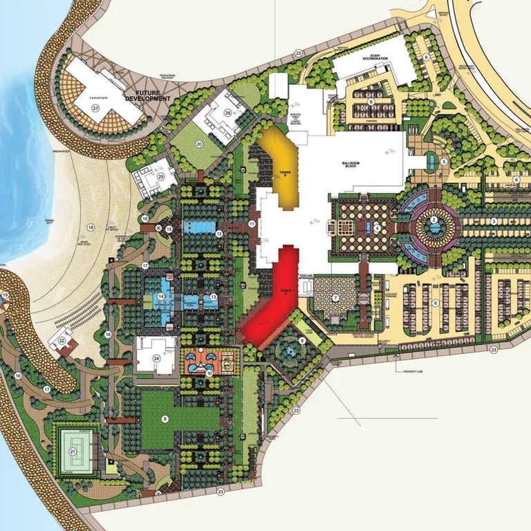 Fairmont Marina Residences location image