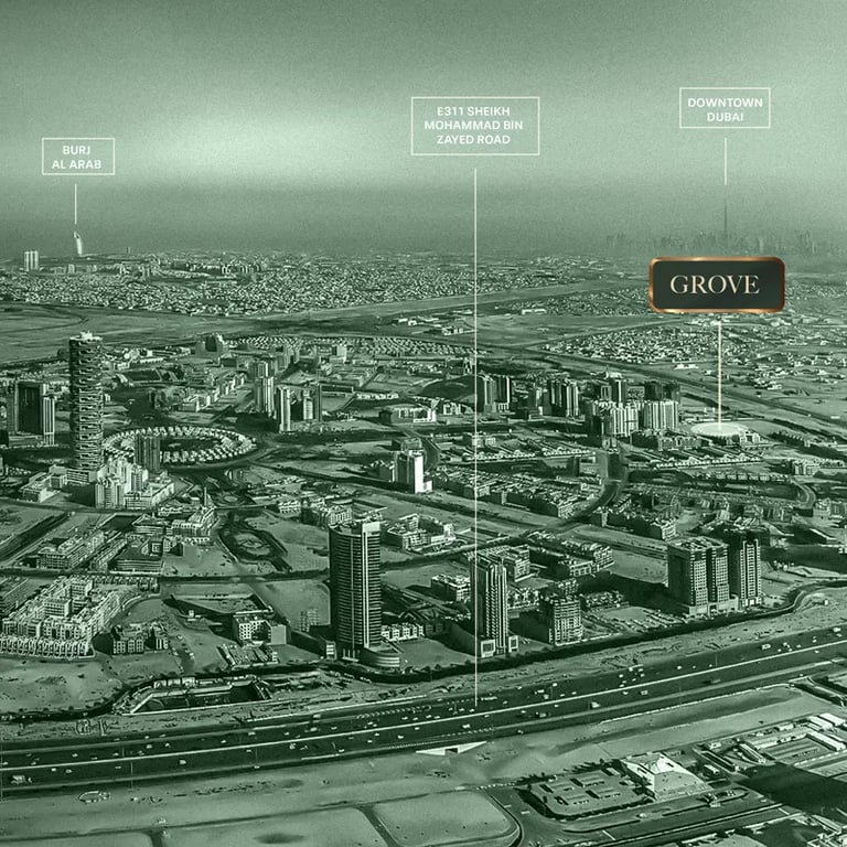 Binghatti Grove location image