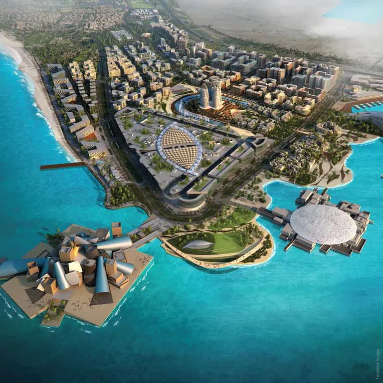 Aldar Marsa Al Saadiyat location image