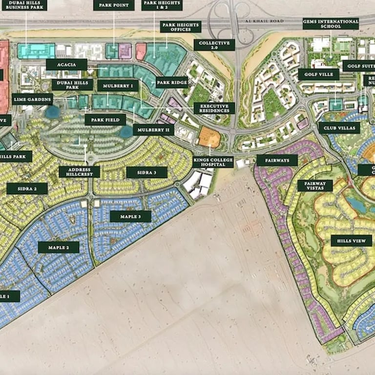 Emaar Parkland location image