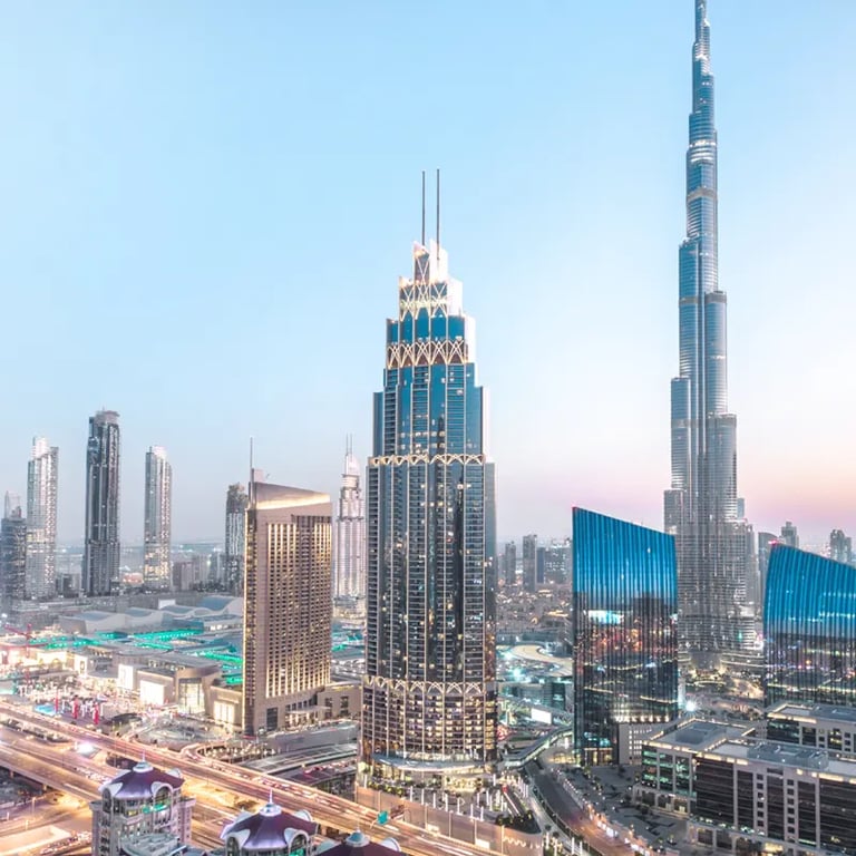 Emaar Burj Crown location image