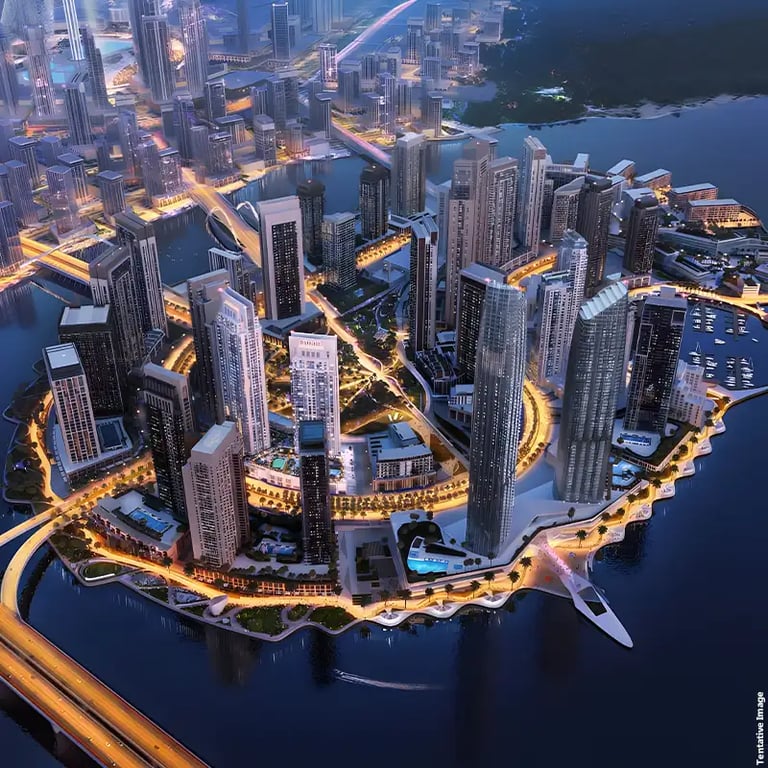 Emaar Creek Haven location image