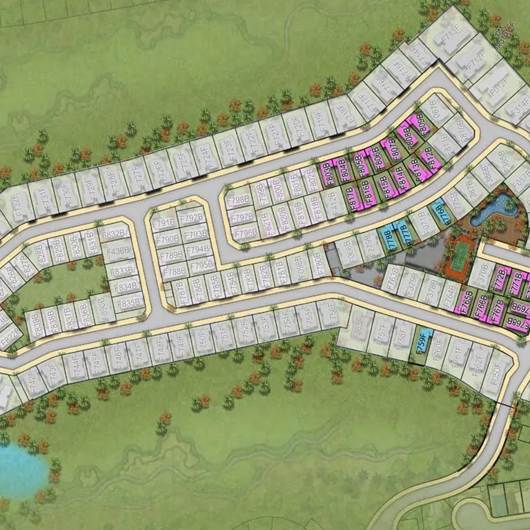 Damac Belair Villas location image