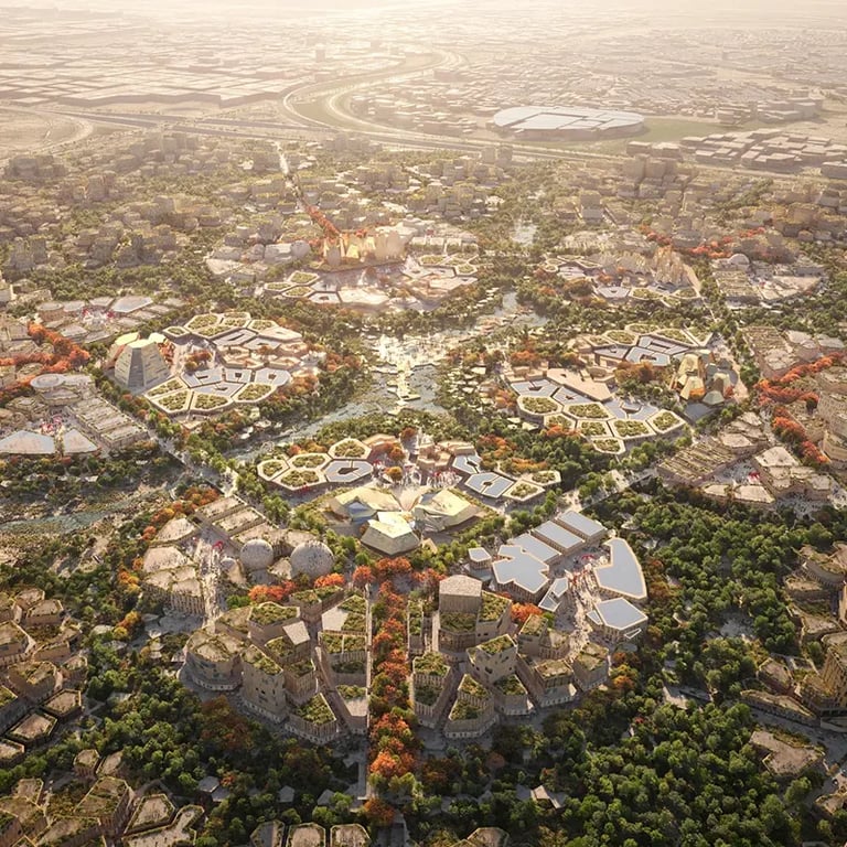 DAMAC Fiora Golf Verde location image