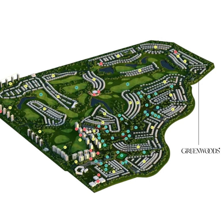 Damac Greenwoods Phase 2 location image