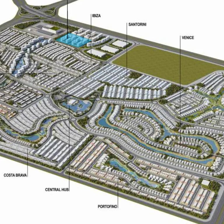 DAMAC Lagoon Views 2 location image