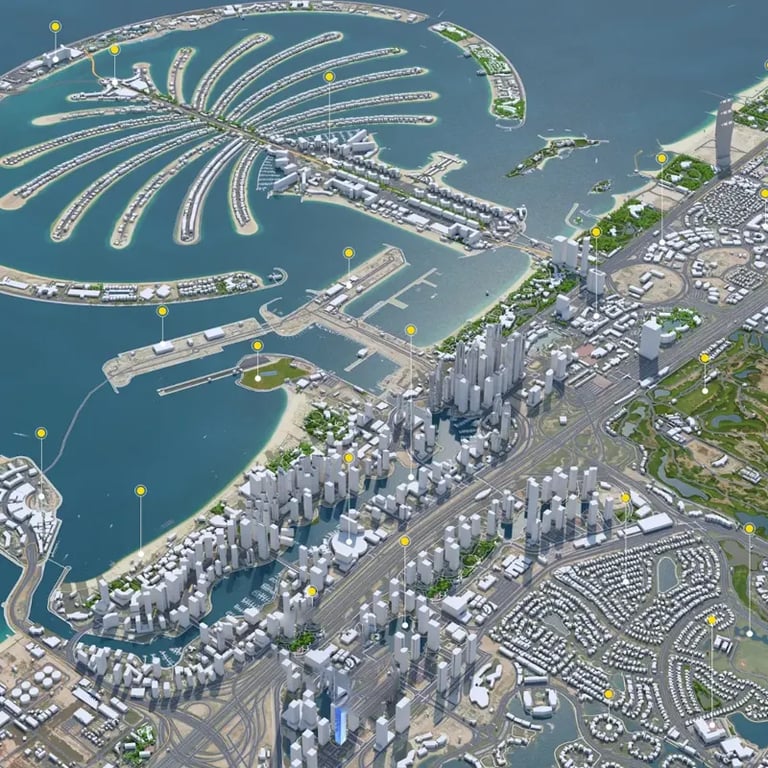 DAMAC Lake Terrace location image