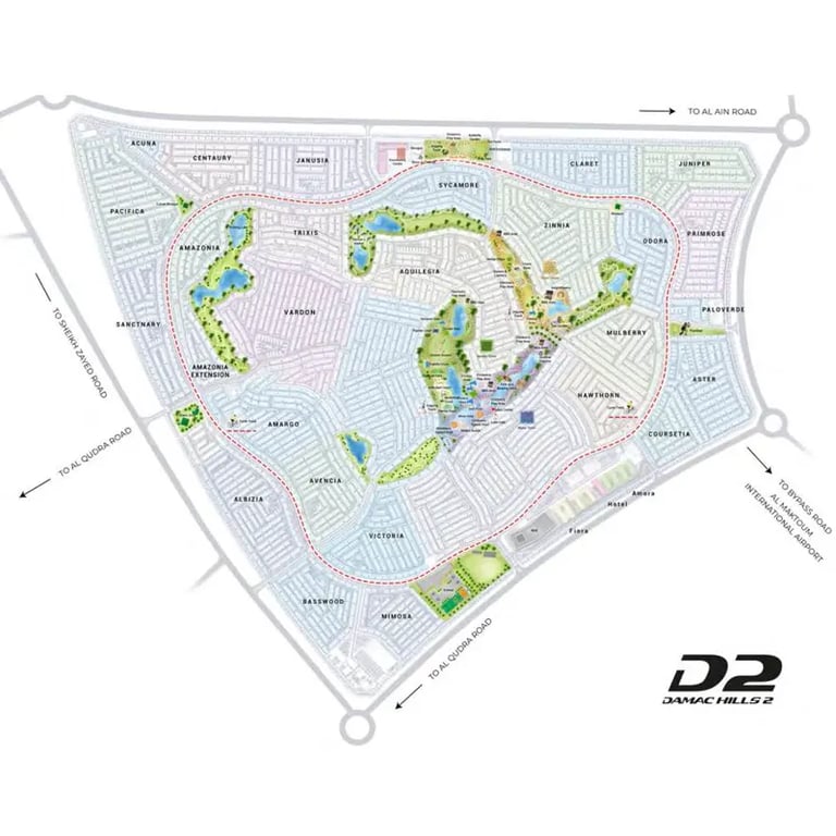 Damac Natura 2 location image
