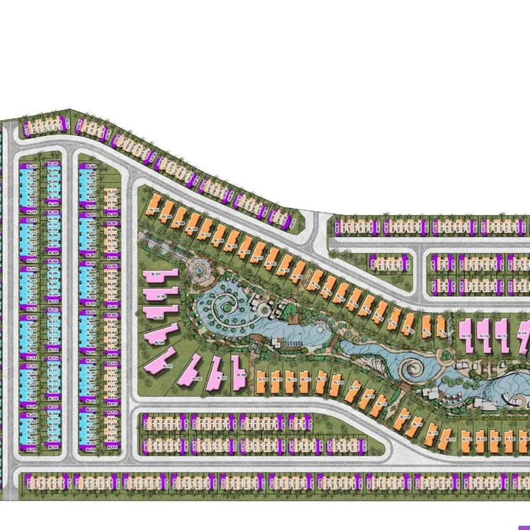 DAMAC Silver Springs Villas location image