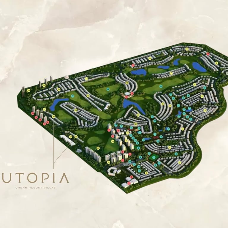 Damac Utopia location image