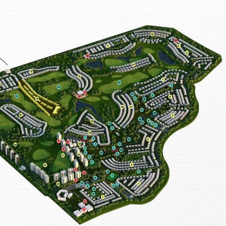 DAMAC Canvas Premium Plots location image
