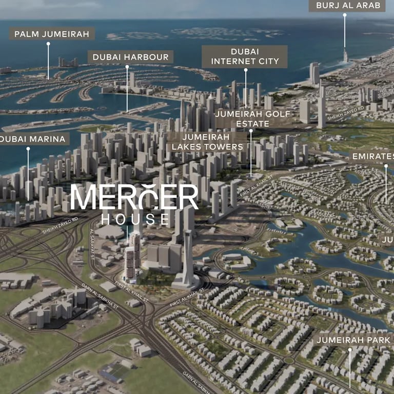 Ellington Mercer House location image
