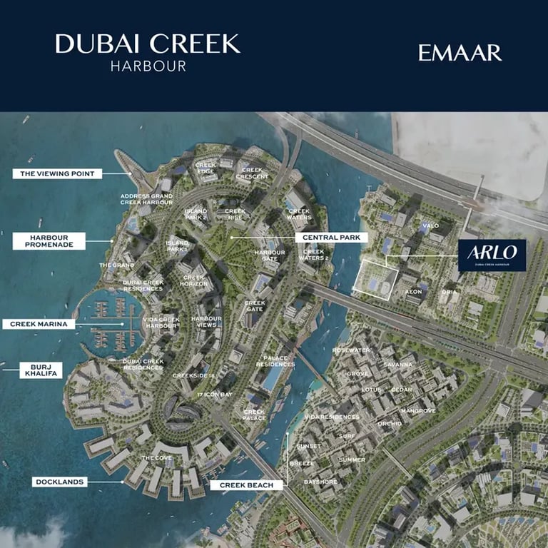 EMAAR Arlo location image