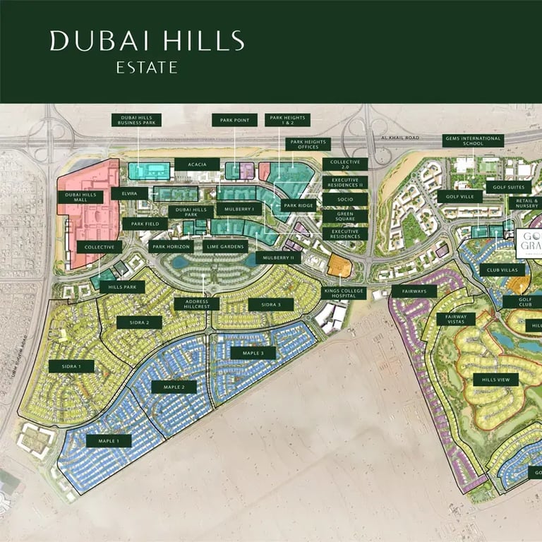 Emaar Golf Grand location image
