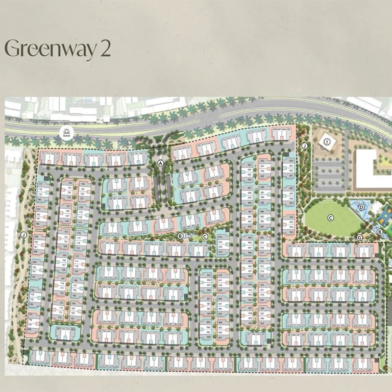 Emaar Greenway 2 location image