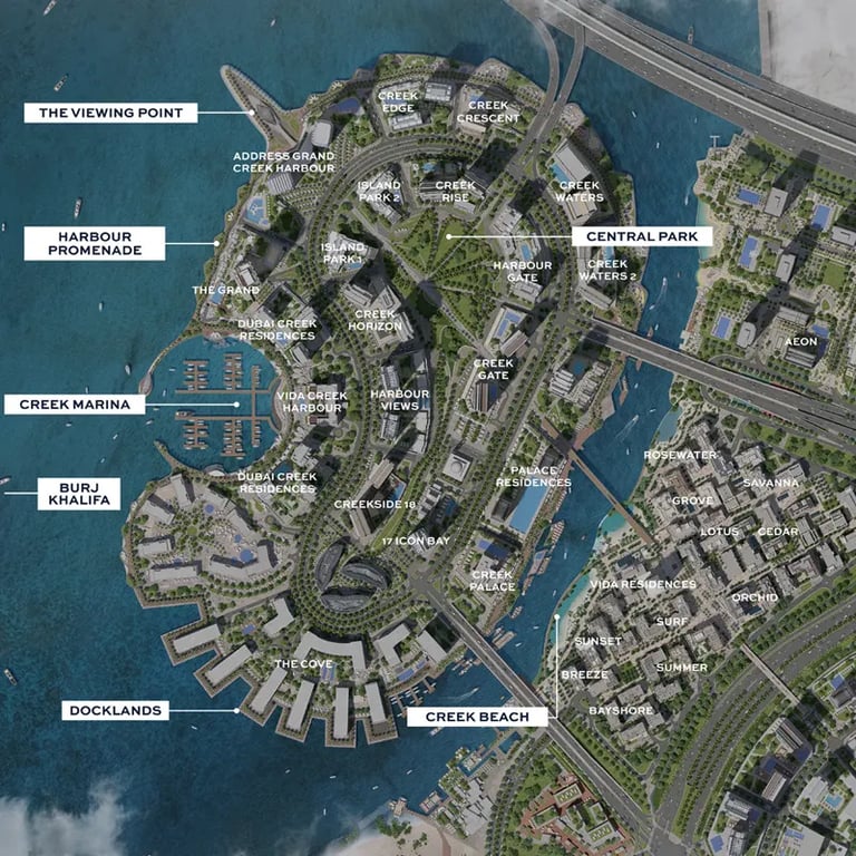 Emaar Moor location image