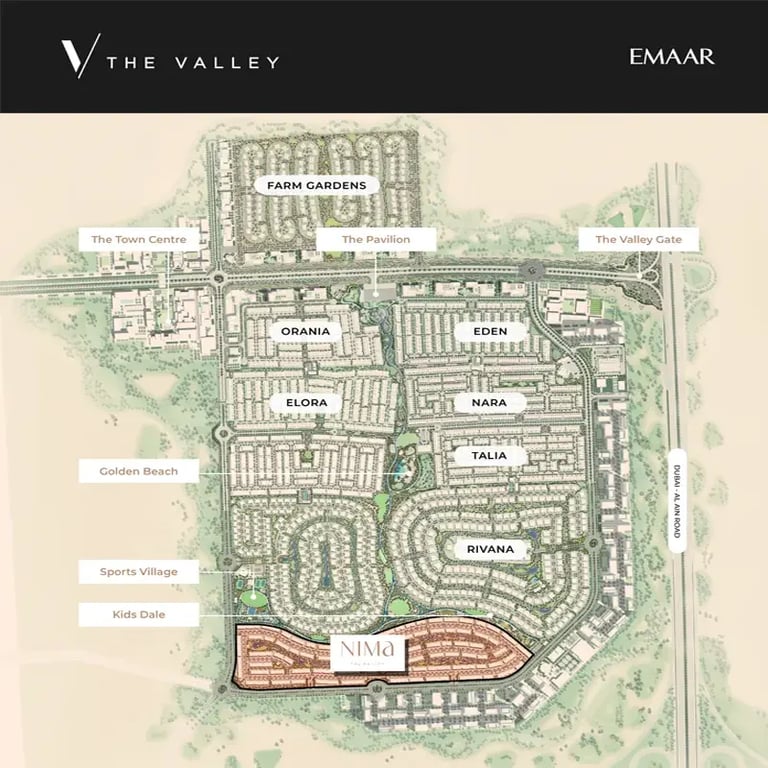 Emaar Nima location image