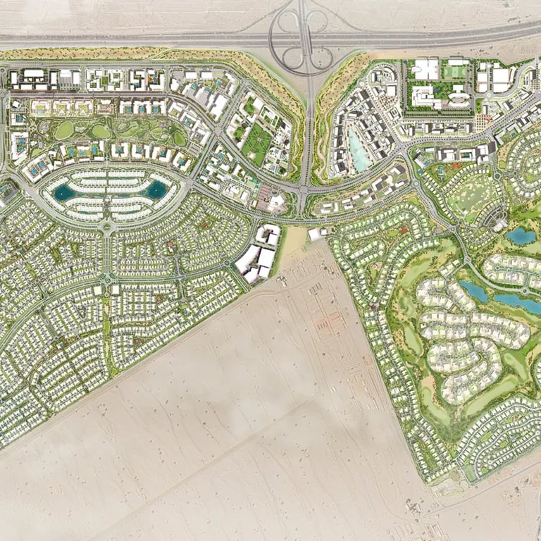 Emaar Parkside Hills location image