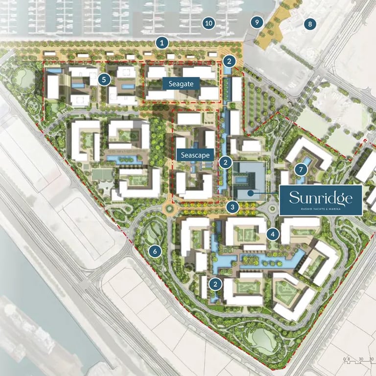 Emaar Sunridge location image
