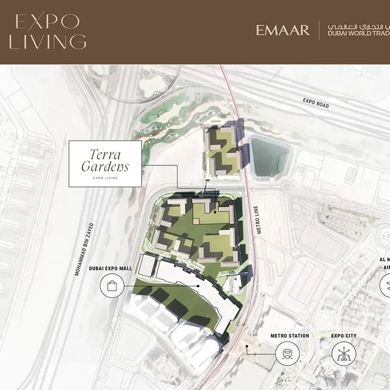 Emaar Terra Gardens location image