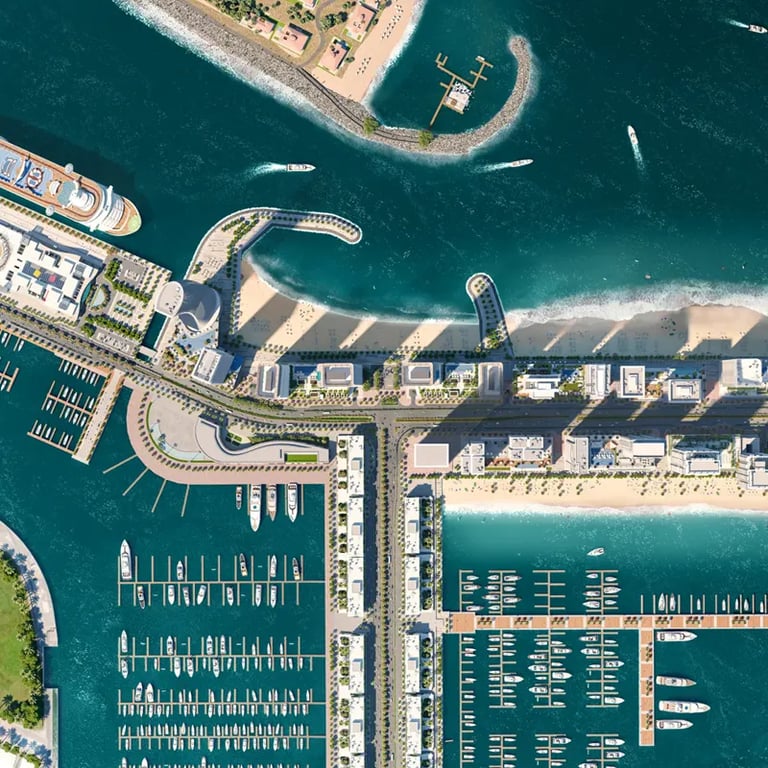 Emaar Shorefront Residences location image