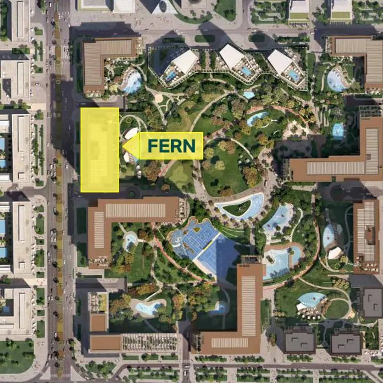 Meraas Fern Central Park location image