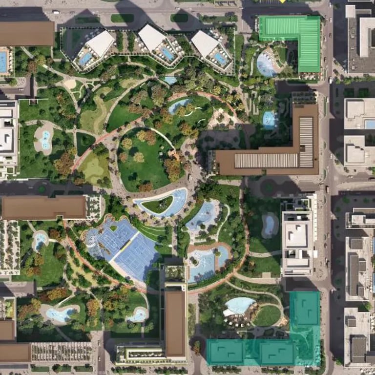 Meraas Viridian Central Park location image