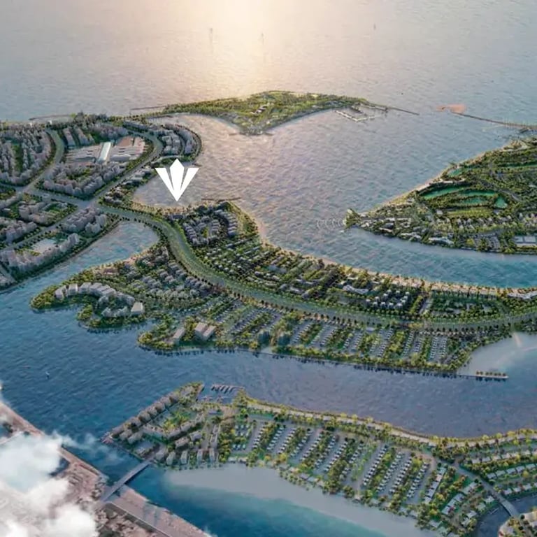 Palm Jebel Ali Villas location image