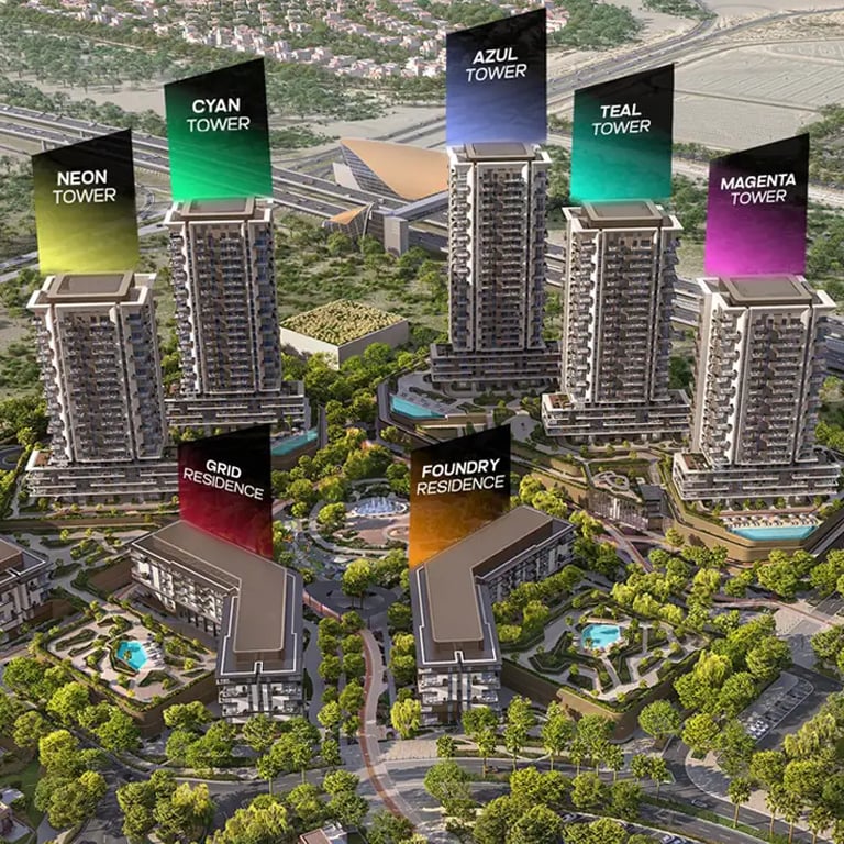 Teal Tower location image