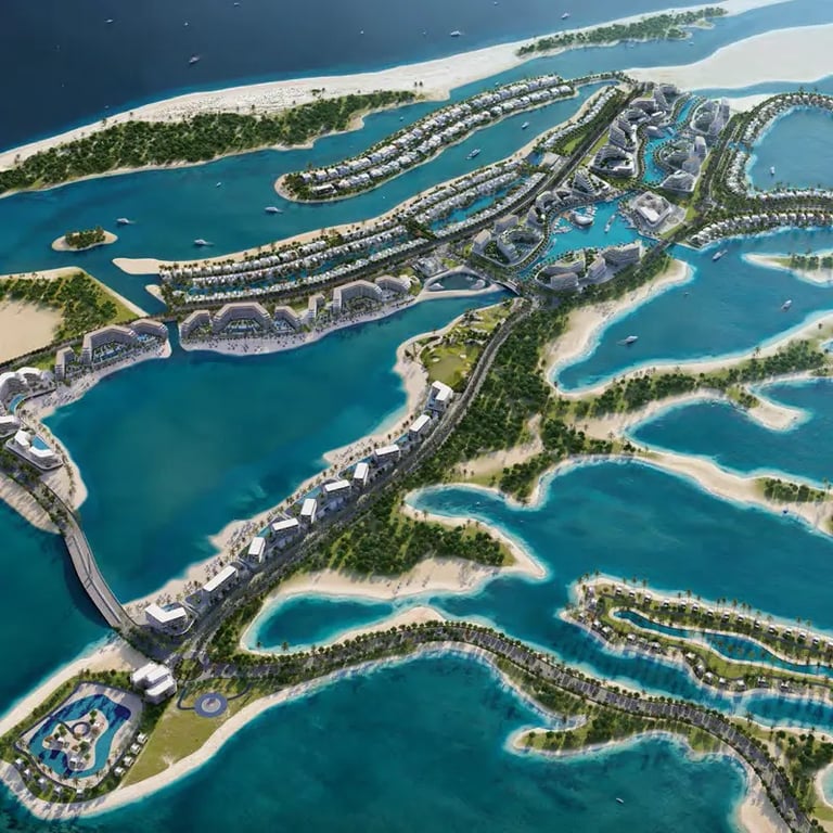 Sobha Florine Beach Residences location image
