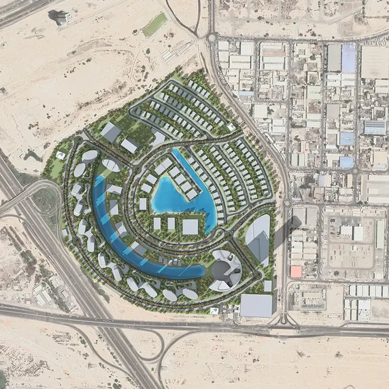 Sobha Hartland 2 Estates location image