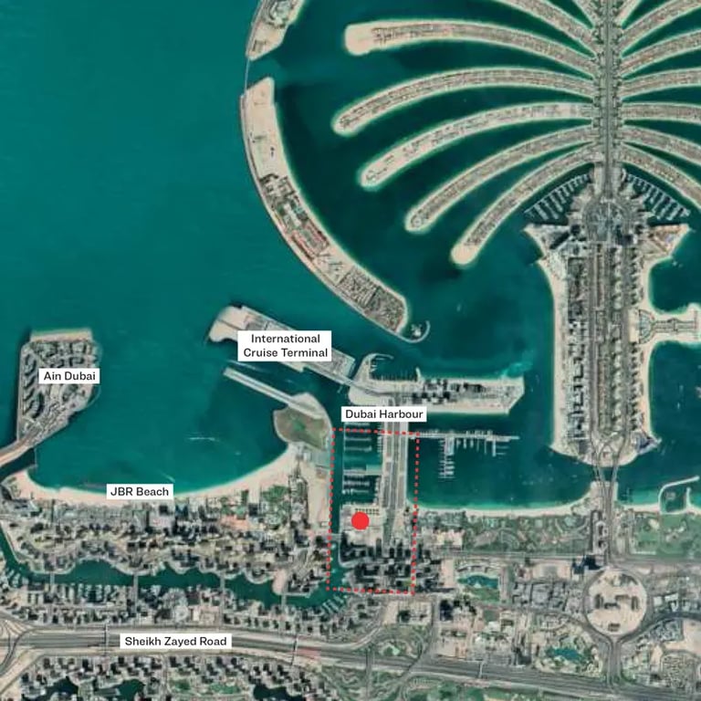 Sobha Seahaven location image