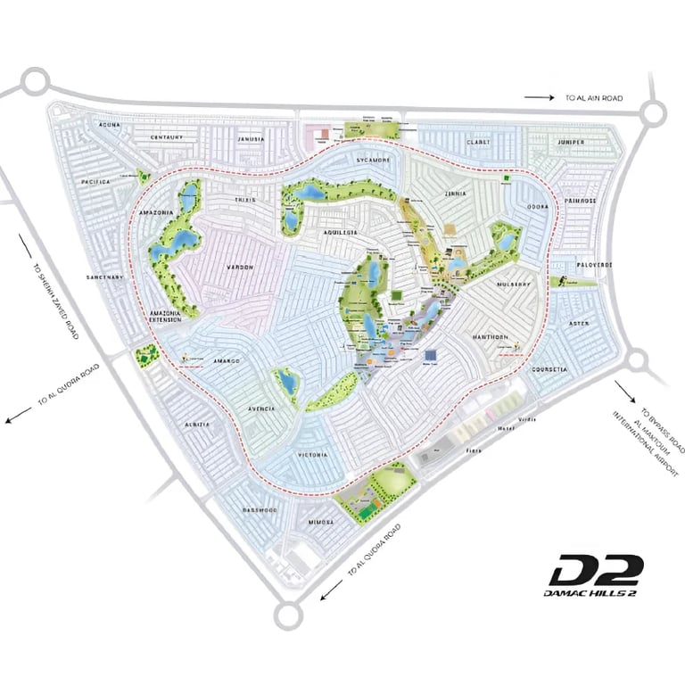 Damac Virdis location image