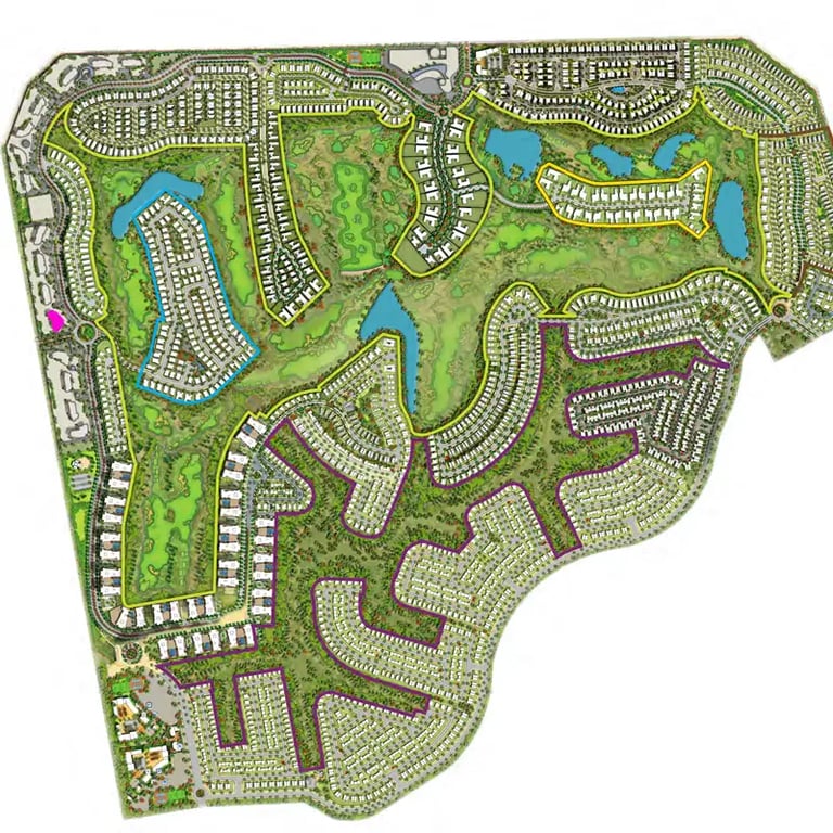 DAMAC Loreto location image