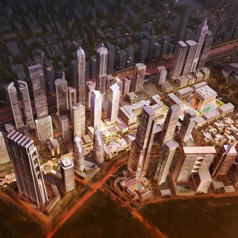 DAMAC Park Towers location image