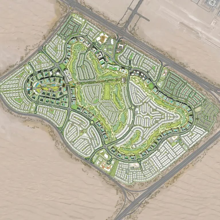 Emaar Golf Fields location image