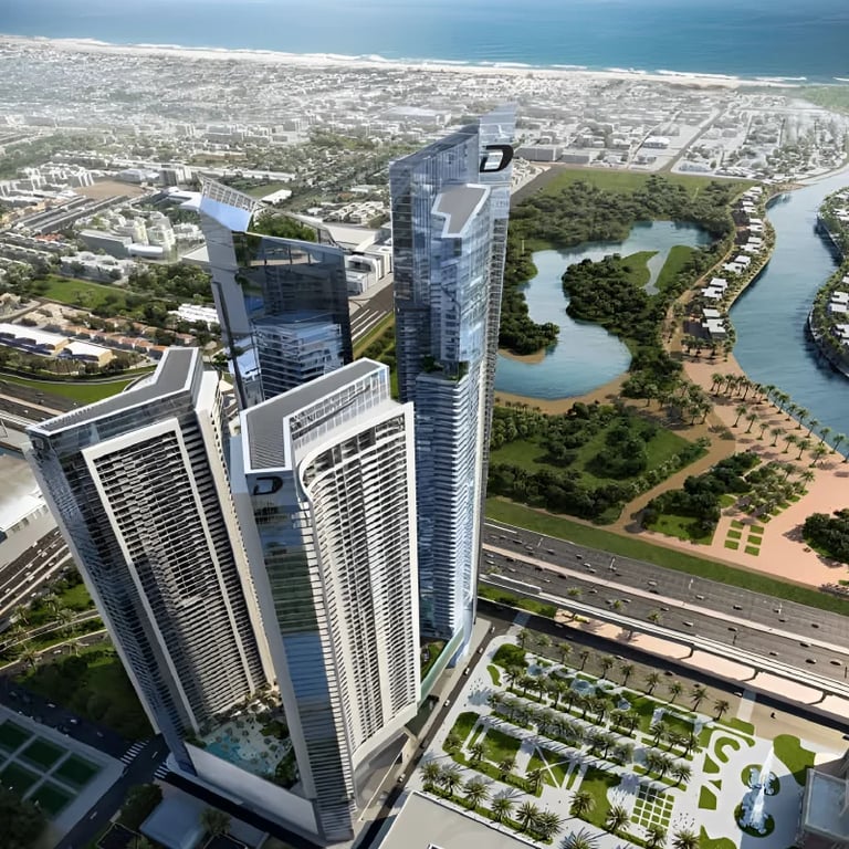 DAMAC Aykon City Overview Image