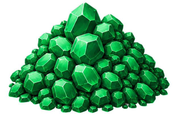 3X SERVER - 100.000 GEMS