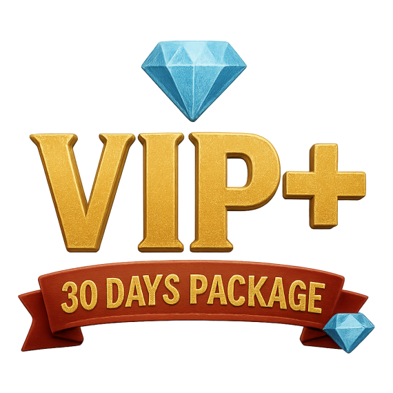 💎 VIP+ 30 Days Package 💎