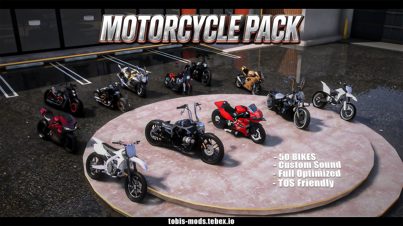 50 Lore Friendly Bike Pack + Engine Sounds