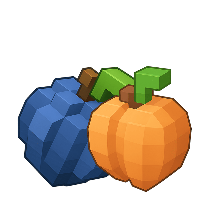 Blueberry -> Peach [+500 Gold]