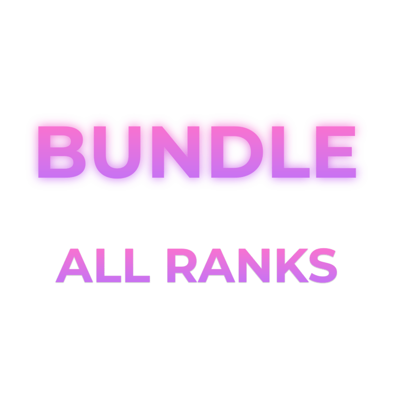 BUNDLE - ALL RANKS (7 days)